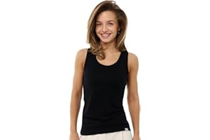 Merino.tech 100% Merino Unterwäsche Damen, Merino Unterhemd Damen, Thermo Sport Top Trägertop Tank Top aus Merinowolle