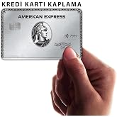 Ms Major Selection Silver American Express Kart Kaplama Sticker Kart Etiketi