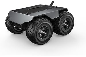 Waveshare WAVE ROVER Flexible and Expandable 4WD Mobile Robot Chassis, Full Metal Body, Multiple Hosts Support, with Onboard ESP32 Module