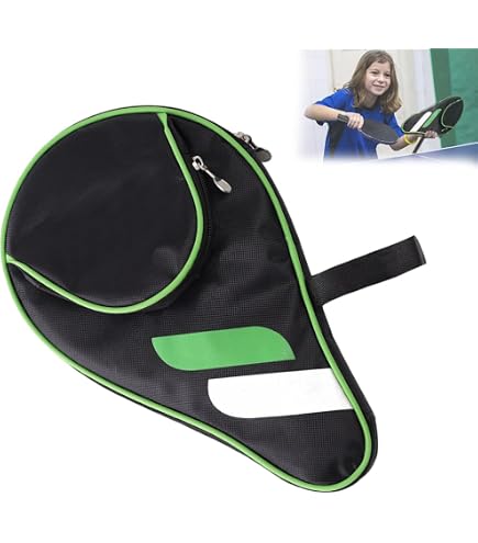 Housse De Protection EVA Pour Raquettes De Ping-Pong - Étui Rigide Imperméable Pour 2 Raquettes Et Balles