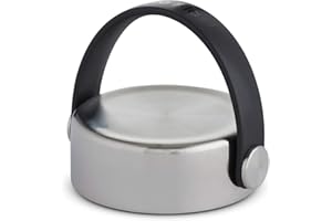 HYDRO FLASK - Tappo in acciaio inossidabile antigoccia per imboccatura standard - Tappo per borraccia con isolamento a nido d'ape e manico - Senza BPA e tossine - Lavabile in lavastoviglie
