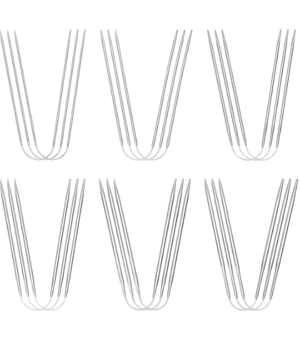 15 stuks rondbreinaalden, roestvrij staal, rondbreinaalden, 2 mm/2,5 mm