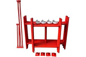 HILL TOP FABRICATIONS CO (1998) LTD - Scaffolding Tower with Castors 3.5 Meters (11'6") Working Height 4x2'6 Base Size. Steel & Polyester Powder Coated (PPC) for A High Quality Durable Finish.