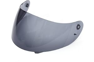 SGerste Full Face Motorcycle Helmet Visor Lens Shield For AGV K3 K4 Motocross Helmet- Grey