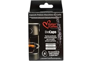 ITALIAN COFFEE FOR ESPRESSO LOVERS Italian Coffee 6 Capsule Pulizia Macchina Caffè A Modo Mio