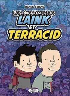jaquette livre Les aventures de Laink & Terracid