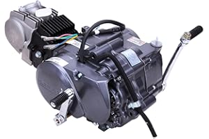 FETCOI Moteur d'embrayage à main 4 temps 125 CC - Moteur ATV Quad Dirt Pit Bike pour CRF50 XR50 Z50 etc.