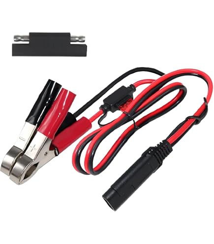2FT 16AWG SAE Connection Extension Cord 12-24V SAE to O Ring