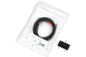 Chanzon AO3401 SOT-23 Power PMOS P-Channel MOSFET Transistor, Surface-Mounted Device (Pack of 100pcs)