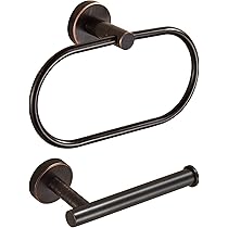 WOLIBEER Portasciugamani Doppio In Bronzo, Regolabile Da 14,96