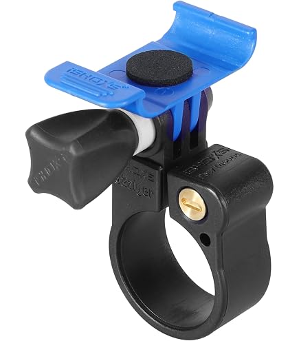 Support Universel Pour Caméra D'action ISHOXS - Pour Guidon Vélo, Moto, Kart - Réglable 18-28 Mm - Compatible GoPro, Garmin