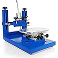 XDTKJDZ Screen Printing Machine, Screen Printing Kit Press T-Shirt Printing Machine, Workbench 240 * 130mm, Printing Speed 20pc/h, for T-Shirt DIY Printing