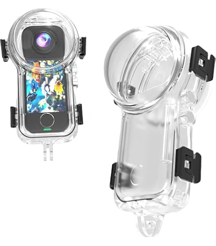 FitStill Boîtier Étanchéité 40m Pour Insta360 X4 – Verre Optique HD – Protection Plongée Complète + Accessoires Anti-Buée