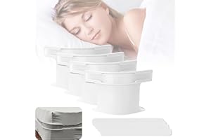 TTPOLONG Lot de 4 supports de draps de lit avec bandes de verrouillage amovibles pour protège-matelas, literie, couvertures (blanc)