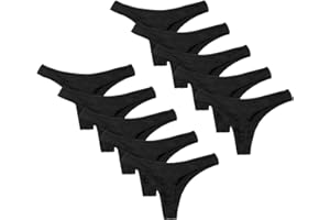 Calosy Biancheria Intima da Donna Multi Pezzi Cotone Spandex Perizoma Intimo Comode Mutandine Perizoma