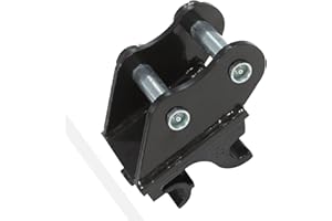 FABATER Mini Excavator Quick Hitch, Mini Excavator Quick Connector Attachment for Small Digger Quick Hitch Coupler Fit Most of Up to 3 Tons Excavators, Mini Excavator Attachments
