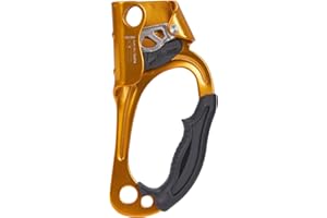 SOB Ascendente de Ascenso Descensor Ascender Ascenso de Mano Ascendente para Equipos de Escalada en Roca Abrazadera de Cuerda para 8-13MM