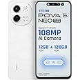 Tecno POVA 6 NEO 5G (Aurora Cloud, 6GB+128GB) | Advanced AI Features | 108MP Ultra Clear AI Camera | D6300 Powerful Processor | 5 Year Lag Free Fluency | 5000 mAh Battery | in Built Infrared and NFC
