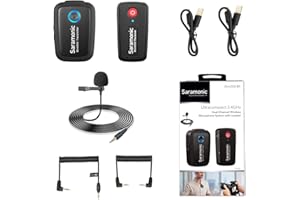 Saramonic Blink 500 B1 Microfono senza fili, colore: Nero