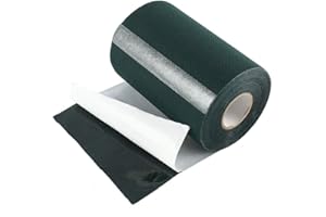 ATOPOLER 10Mx15CM Ruban Adhésif pour Gazon Artificiel Bande Artificielle de Couture d'herbe Tissu Rejoignant Autocollant de Jardin Vert Ruban de Jointoiement Tapis de Pelouse