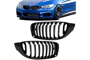 ‎DM AUTOTEILE DM Autoteile Radiator Grille Set High-Gloss Sport Performance Compatible for BMW F32 F33 F36 + M
