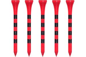 Zivisk Bamboo Golf Tees 83mm 70mm 54mm 38mm Available Bag of 100, Strong Sustainable Biodegradable