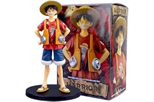 FYDZBSL One Piece Anime Figure Statua, One Piece Anime Action Figureo, Luffy Figure PVC Figurine Modello Decorazione Ornamenti Collectibles Animazioni Toy Character Model per Fan Collezione