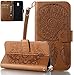 Price comparison product image Samsung Galaxy J5 2017 (5,2zoll) European Version, Roreikes Leader Bag Style Flip Premium Leather Case Folio Cover Credit Card Slots Magnetic Closure and Stand Function Shell Mobile Phone Protective Cover Butterfly Pattern with Wallet Retro Design B Braun