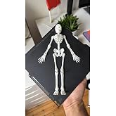 31 cm 3D Baskı İnsan İskeleti Modeli &ndash; Dekoratif ve Koleksiyonluk
