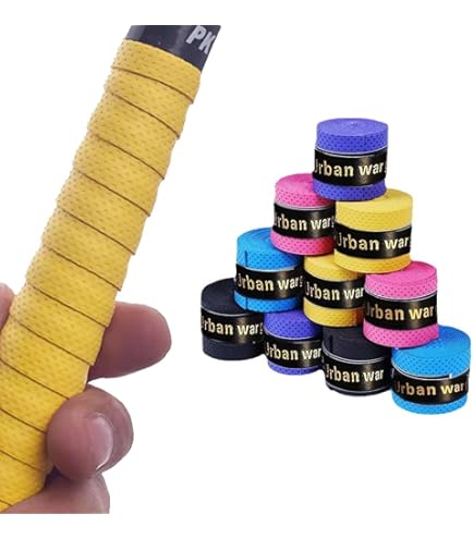 flintronic Grip Racchetta Tennis, 15Pezzi Nastro Grip per Racchetta, Nastro Antiscivolo Ultra, Grip per Racchette da Tennis e Badminton con Super Traspirante Assorbente Antiscivolo Asciugatura Rapida