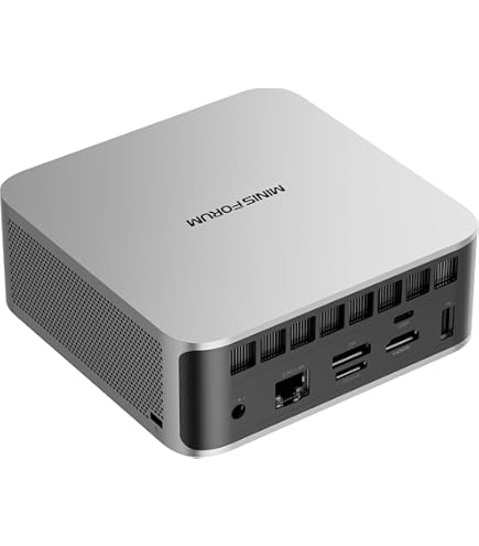 MINIS FORUM UN305C Mini PC, Intel Core i3-N305, 8GB RAM, 256GB SSD