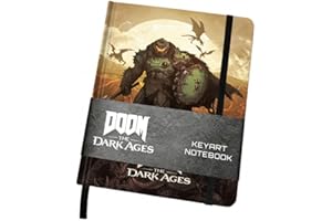 DPI MERCHANDISING DOOM: The Dark Ages Notebook "Keyart"