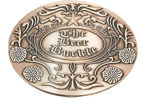 luckything Flaschenschnalle, Gürtelschnalle Beer Buckle Mit Bierhalter Bierkopfgürtel Flaschenschnalle, Bier, Gürtelschnalle Mit Bierhalter Für Flaschen Und Dosen, Geschenk Für änner