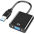 Azuxreza USB to VGA Adapters,USB 3.0/2.0 to VGA Adapter Multi-Display Video Converter- PC Laptop Windows XP 7/8/8.1/10,Desktop, Laptop, PC, Monitor, Projector, HDTV