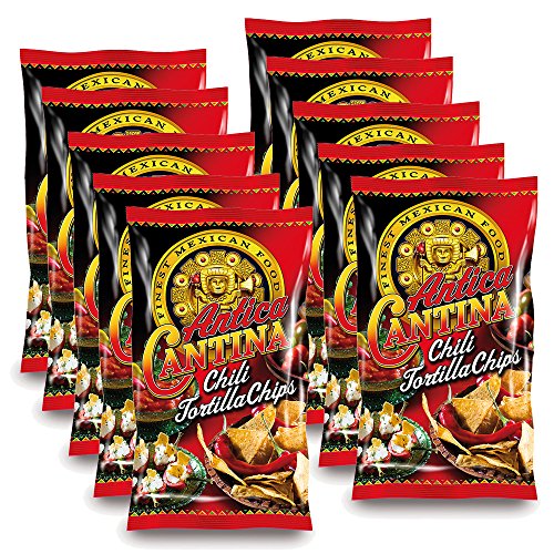 Preisvergleich Produktbild 10er SET Antica Cantina Chili Tortilla Chips 450 g
