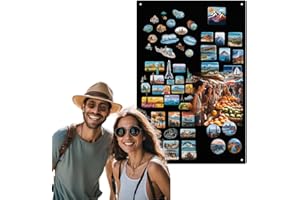 Anwicar Tableau Magnétique - Tableau Effaçable en Acier - Idéal pour Aimants et Notes - Tableau Noir Magnétique Mural - Compatible avec Marqueurs Craie - Kit de Montage Inclus - 60x40cm - Noir