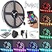 Produktbild LED Strip 5m - STYLINGCAR Wasserdicht 5050 RGB 16 Millionen Farben 300Led RGB Strip Full Kit mit Fernbedienung - LED Stripes Arbeitet mit Alexa, Google Home, IFTTT, Wifi Wireless Smart Phone Gesteuert