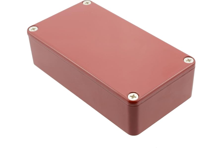 Hammond Red Diecast Enclosure 112 x 60 x 31mm 1590BRD Electronic Project Box