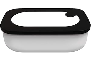 Guzzini On The Go Lunchbox con Contenitore, Spalvieri & Del Ciotto, 20 x 12 x h7 cm, 900 cc, Bianco