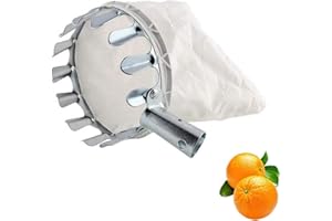 YANGWEN Fruit Picker Head Apple Pickers,Fruit Picker Head Basket,Fruits Catcher,Farm Labor-saving Fruit Picking Tools for Harvest Picking Apple，Orange, Pear, Pawpaw, Persimmon
