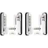 Bdukbduk 2X Digital Pulsante Key Lock Codice Blocco Pad Combinazione Accesso Meccanico Chiave
