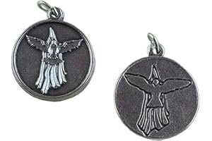 Eurofusioni Medaglia Cresima Colomba dello Spirito Santo Placcato Argento - 10 Pezzi