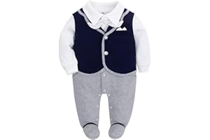 famuka Bambini e Ragazzi Smoking Neonato Vestito da Neonato Battesimo Abiti da Sposa per Bambini Abiti e Giacche elegangti