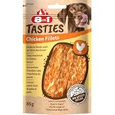 8in1 Tasties Tavuk Fillets K&ouml;pek Atıştırmalığı - Tahılsız Lezzetli Tavuk G&ouml;ğs&uuml;nden, 85 g