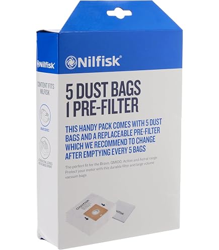 20 Sacchetti Per Aspirapolvere Kallefornia Compatibili Nilfisk Coupe Neo P EU &ndash; Microvello