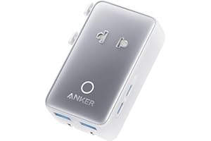 Anker Nano Travel Adapter Worldwide, Universal Travel Adapter with USBx 4, 2x USB C, 2x USB A and 1x AC, Socket Adapter for Germany, USA, England, Can be Used in Over 200 Countries, Ideal for Travel