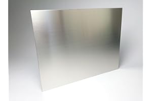 SCHLÖGEL 1 mm lamiera in acciaio inox spazzolato, 1.4301, lunghezza 1000 mm, larghezza 650 mm, spessore 1 mm