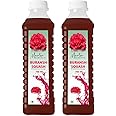 Mountain Bawarchi Buransh Squash Drink | Himalayan Rhododendron Juice Concentrate | Refreshing Rhododendron Juice | Ready to Serve | 750ml (Pack of 2)