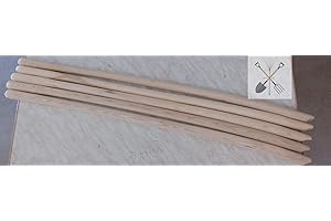 Landkaufhaus Mayer Schaufelstiele 130 cm aus ESCHE gebogen in Topqualität *Made in Germany* (5 Stück)