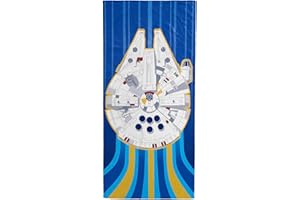 Jay Franco Star Wars Towel with Millennium Falcon For Bath, Beach, & Pool, 71cm x 147cm